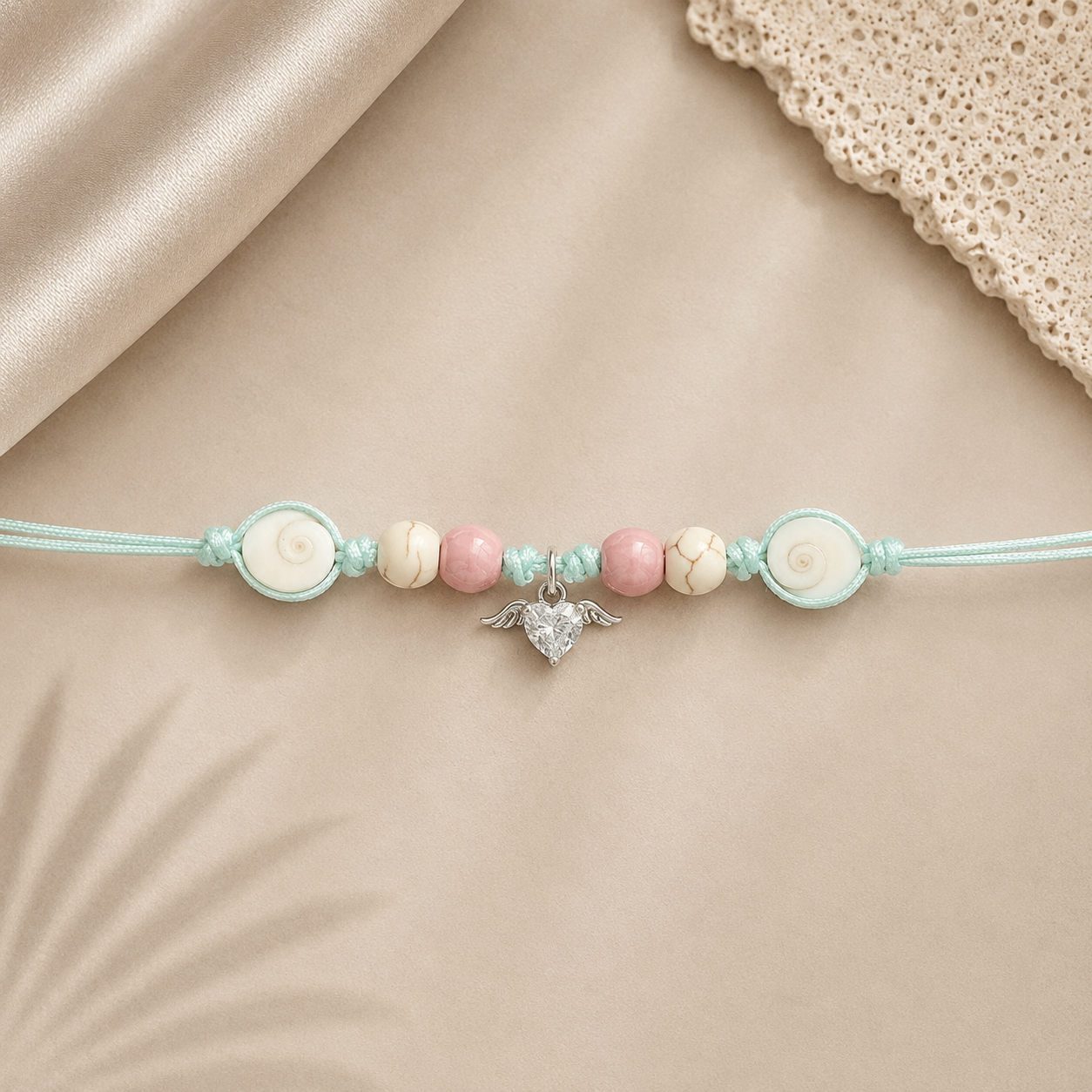 Iceprincess - Fußkettchen - rosa