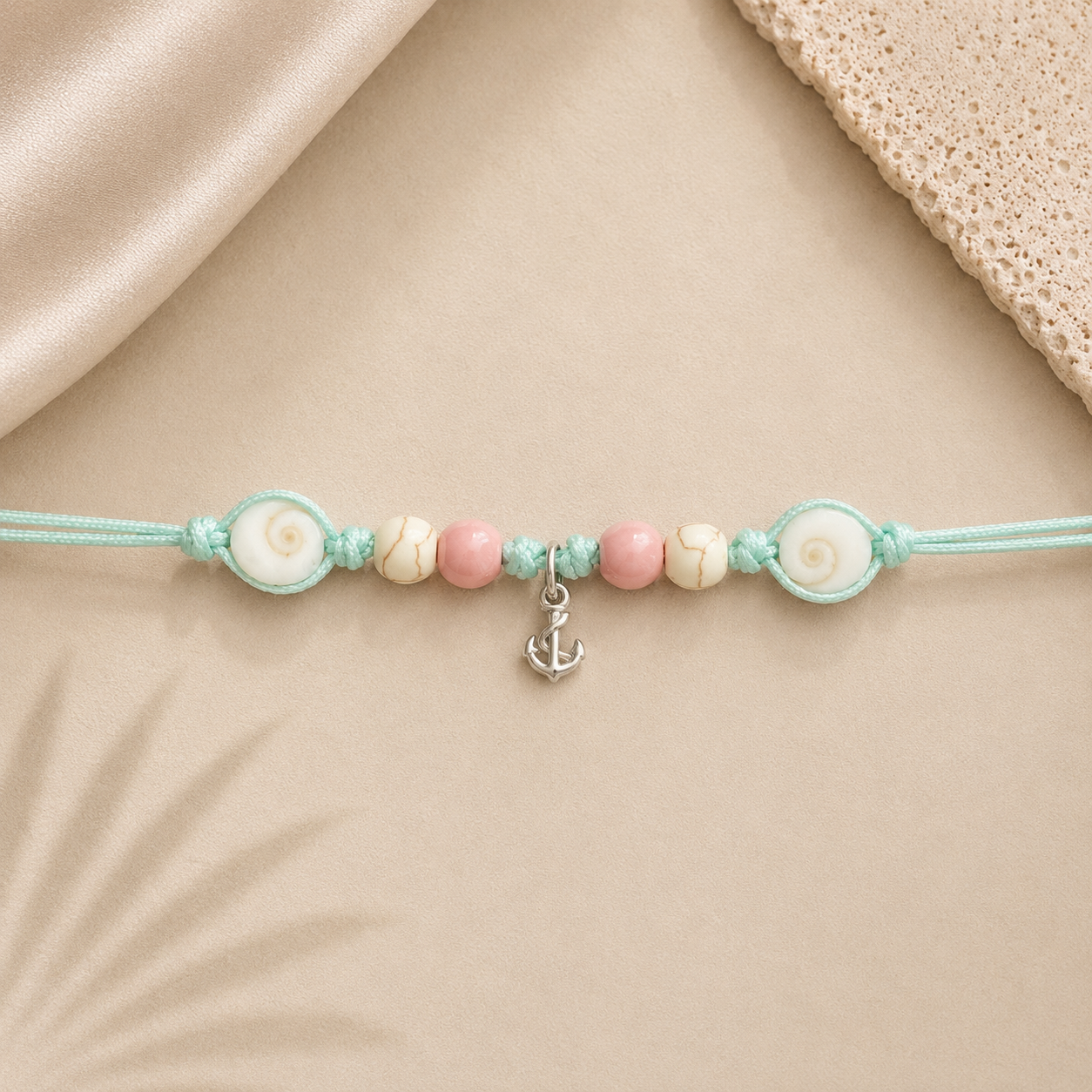 Iceprincess - Fußkettchen - rosa