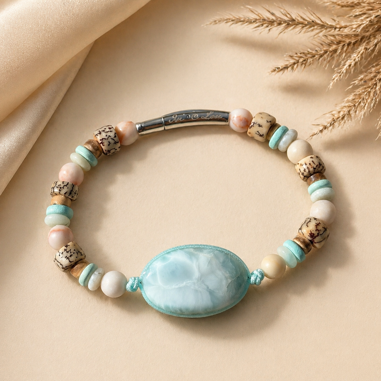 LaVieEnRose mit Larimar - Armband
