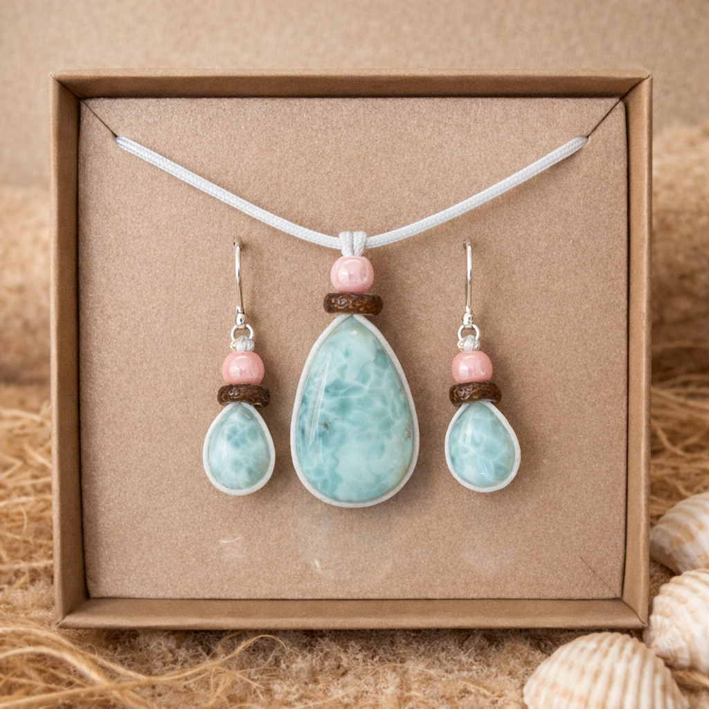 Larimar - SchmuckSet 1
