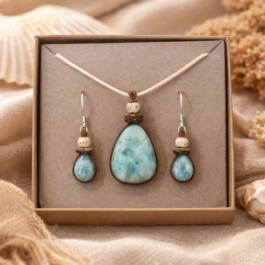 Larimar - SchmuckSet 1