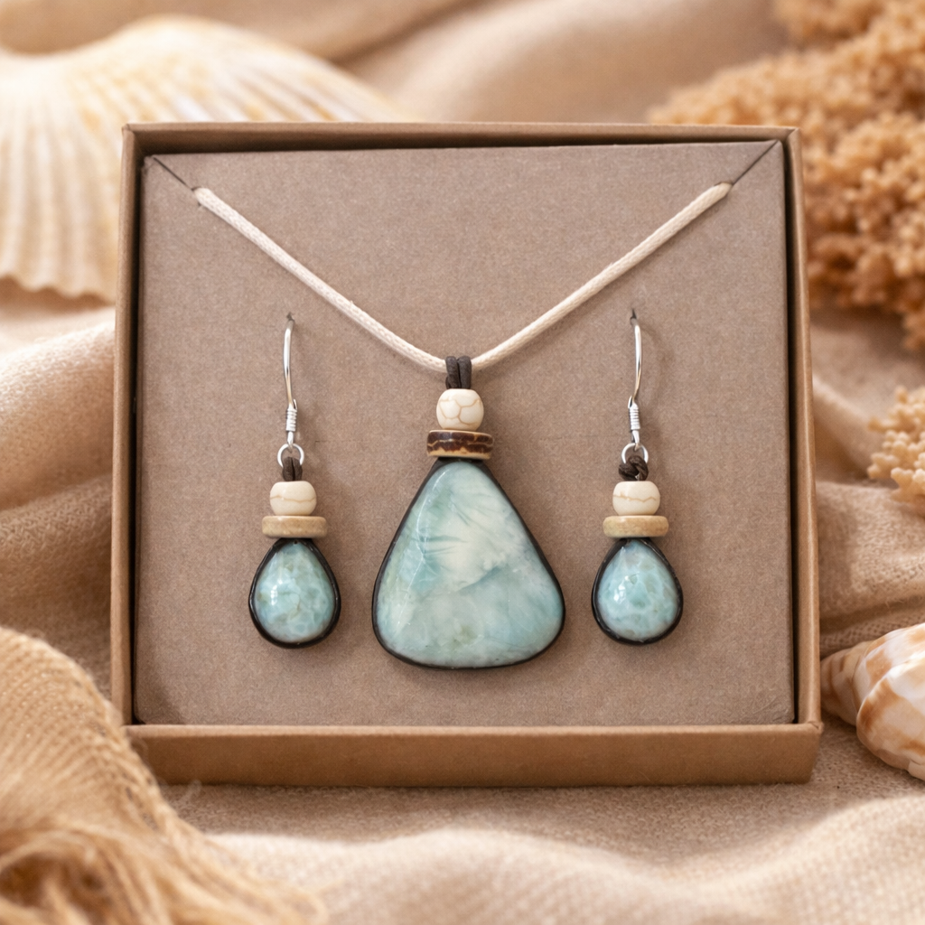 Larimar - SchmuckSet 12