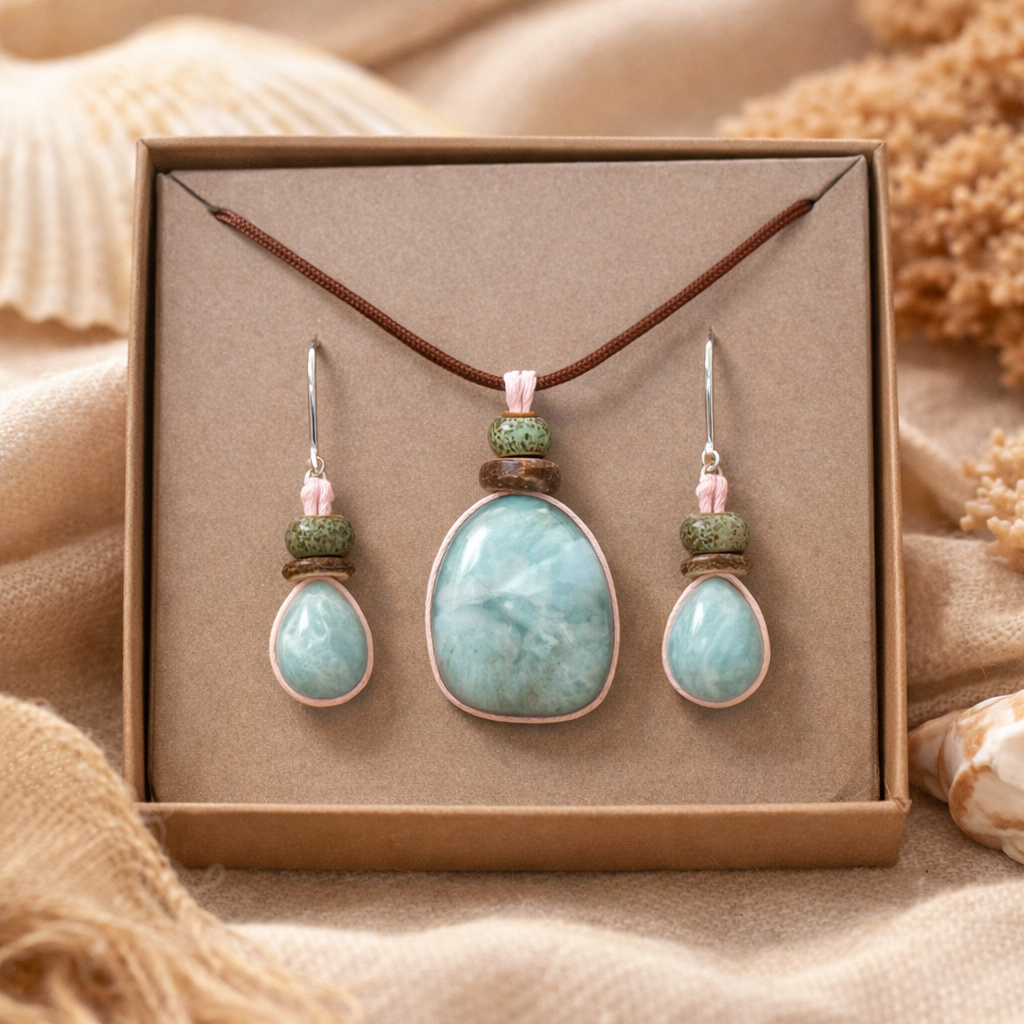 Larimar - SchmuckSet 10