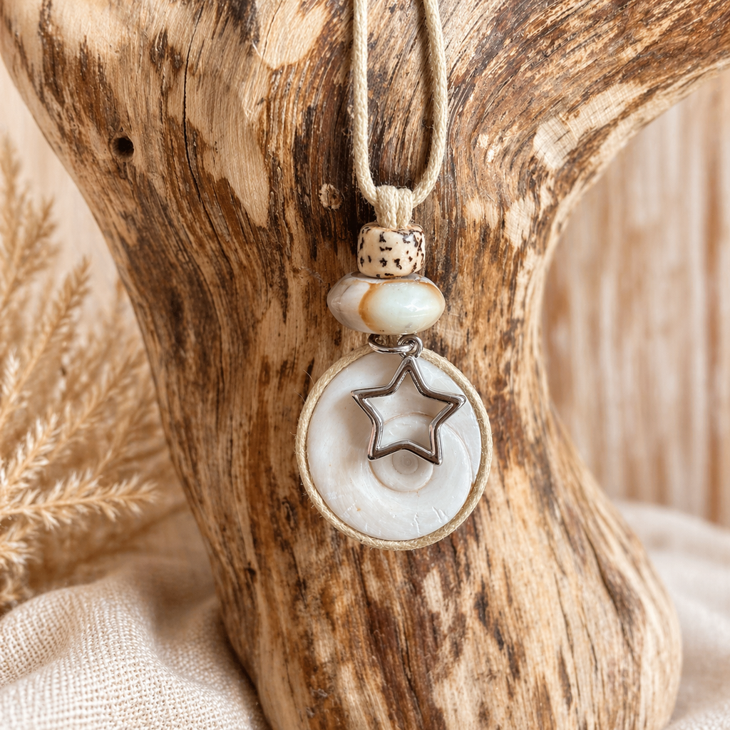 NatureShine - Schiebeknotenkette - ShivaAuge