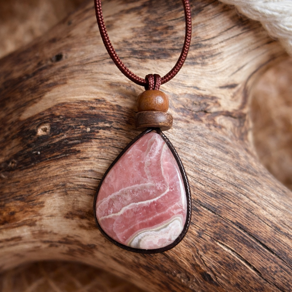 Rhodochrosite - Halskette
