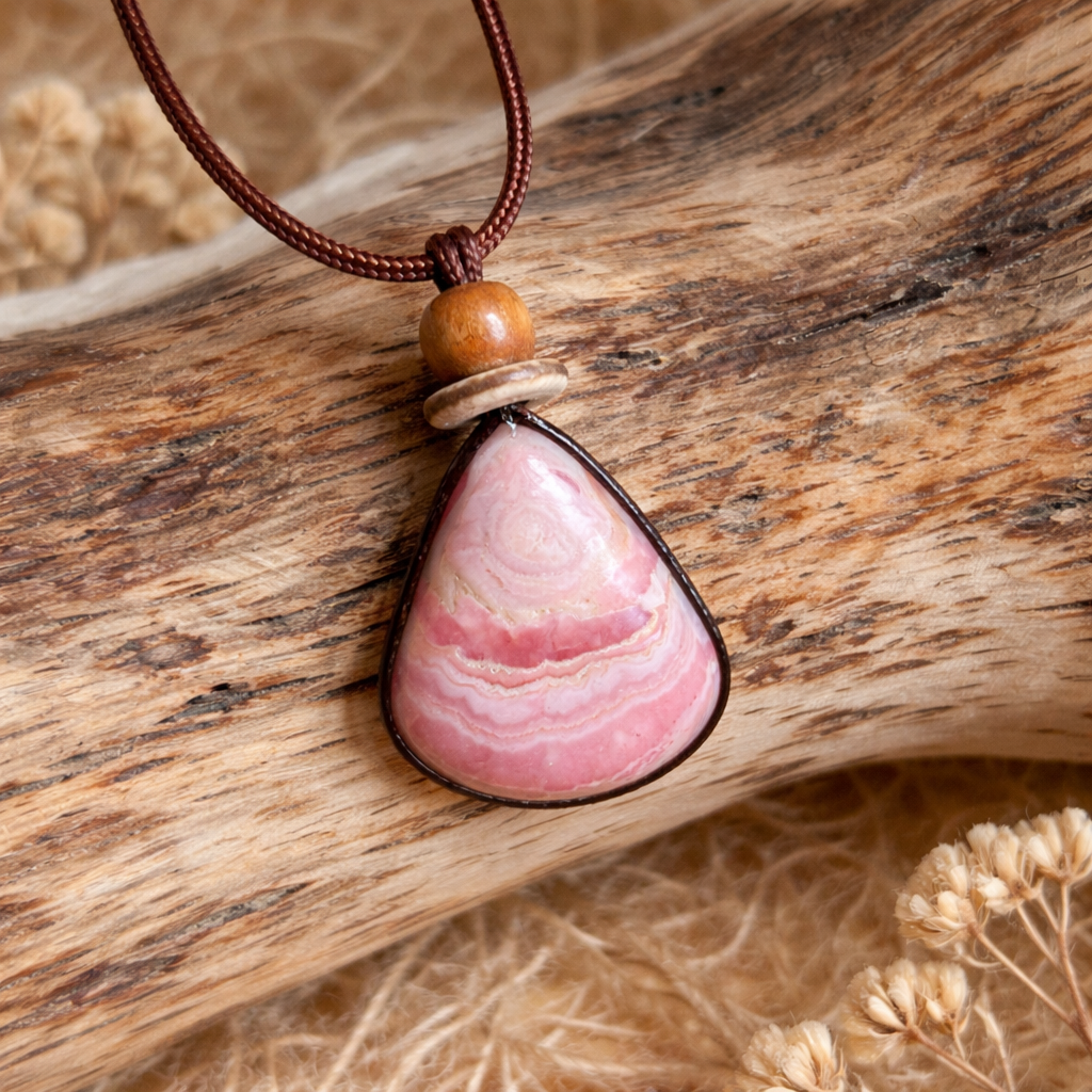 Rhodochrosite - Halskette