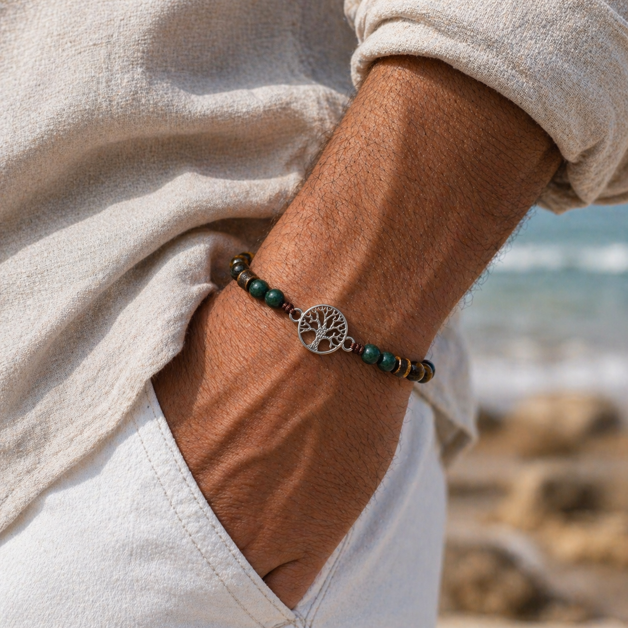 Waldschimmer - Armband